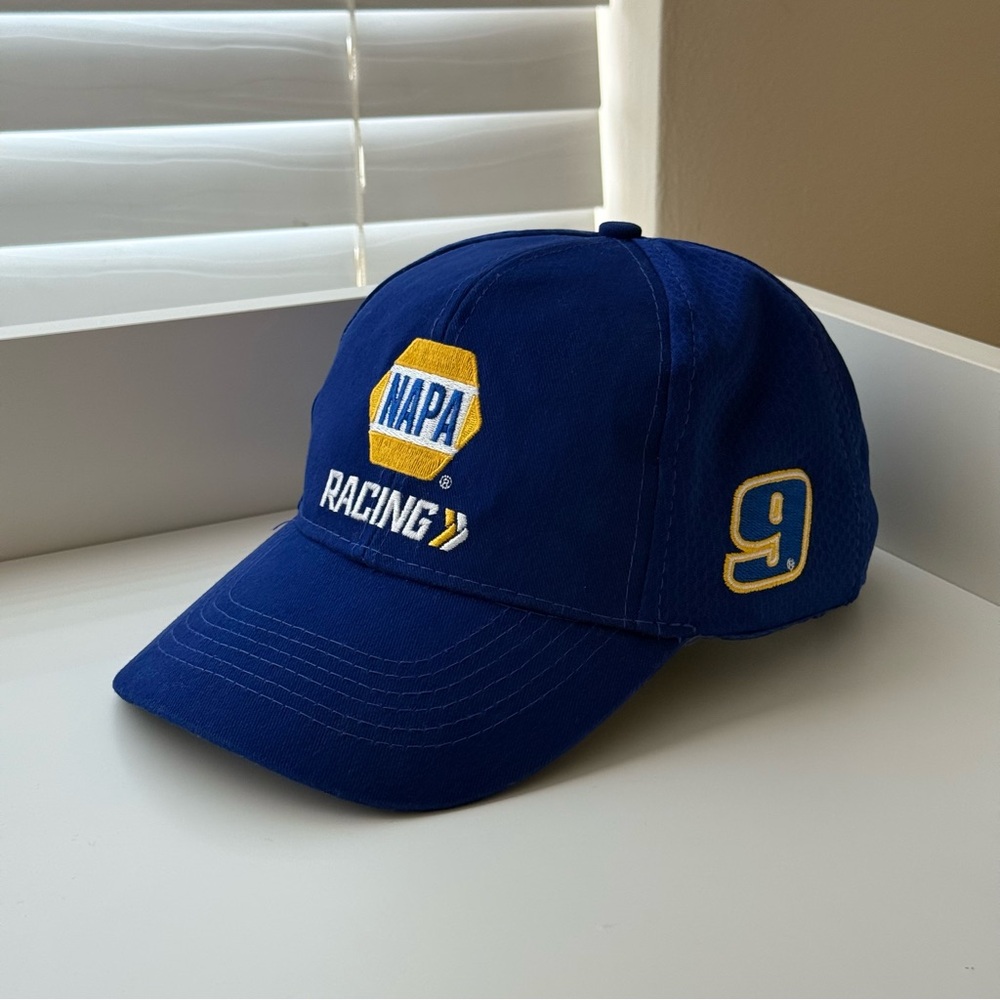 Napa Racing Chase Elliott 9 Blue Baseball Cap Hat Embroidered Strapback